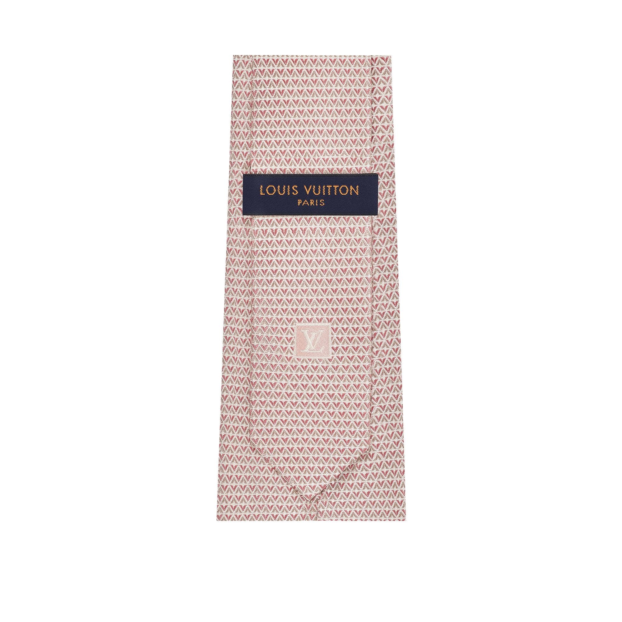 Diamonds V Tie S00 - Men - Accessories | LOUIS VUITTON ®